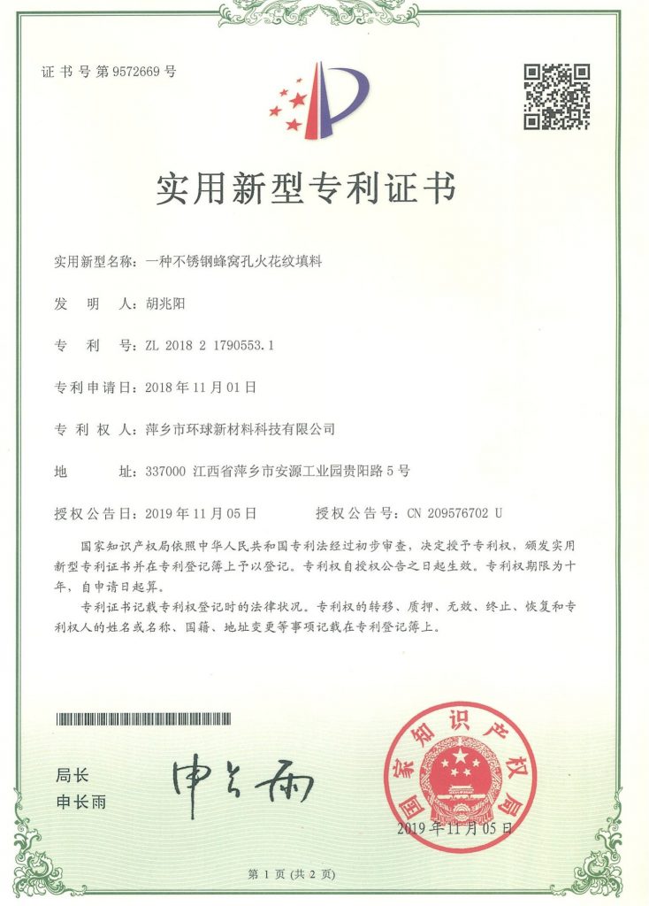 Certificates