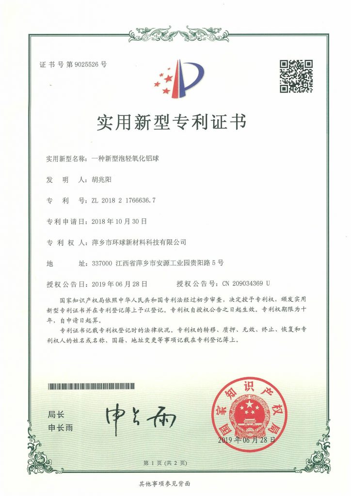 Certificates